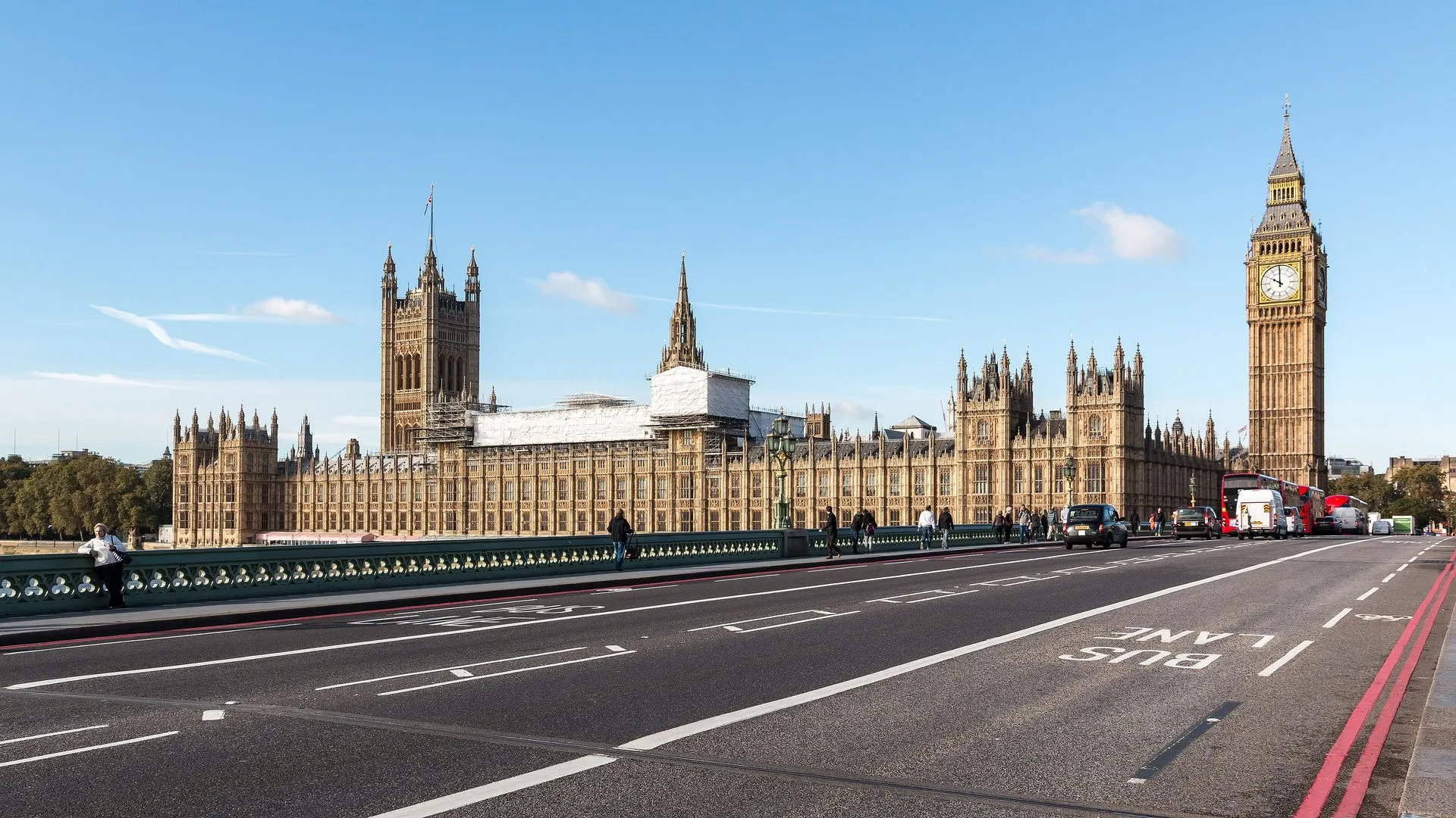 The Palace of Westminster, London